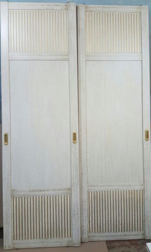 Двери для шкафа купе с фрезеровкой Королёв